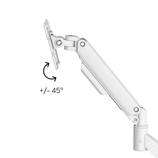Hama Monitor Mount, Gas Spring, Height-adjustable, Swivel/Tilt, 17