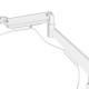 Hama Monitor Mount, Gas Spring, Height-adjustable, Swivel/Tilt, 17