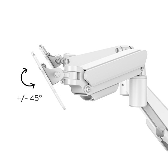 Hama Monitor Mount, 2 Monitors, Gas Spring, Fully Mobile, 17