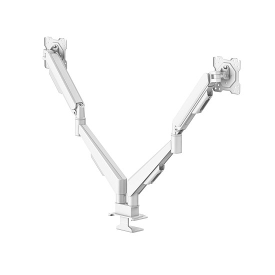 Hama Monitor Mount, 2 Monitors, Gas Spring, Fully Mobile, 17