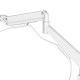 Hama Monitor Mount, 2 Monitors, Gas Spring, Fully Mobile, 17