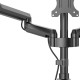 Hama Monitor Mount, 3 Monitors, Gas Spring, Fully Mobile, 17