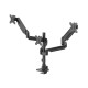Hama Monitor Mount, 3 Monitors, Gas Spring, Fully Mobile, 17