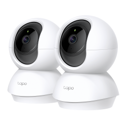 TP-Link Tapo C200P2 - Pan/Tilt Wi-Fi Camera 2-Pack