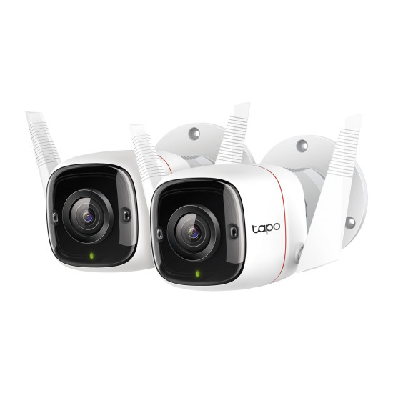 Outdoor Security WiFI camera TP-Link Tapo C310P2, 3MP - set of 2 pcs