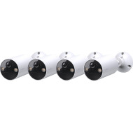 TP-Link Tapo C410 - Smart Wire-Free Indoor/Outdoor Security Camera 4-Pack