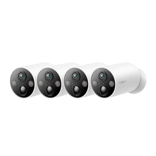 TP-Link Tapo C425 - Smart Wire-Free Security Camera - 4-Pack