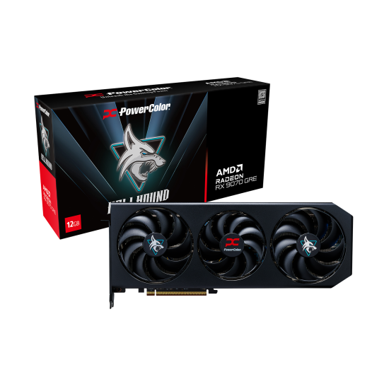 Graphic card PowerColor Radeon RX 9070 GRE Hellhound 12GB GDDR6