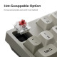 Геймърска Механична клавиатура Keychron C1 Pro 8K QMK - Super Banana Switch