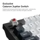 Mechanical keyboard Keychron Q5 Max QMK Carbon Black - Gateron Jupiter Brown