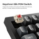 Безжична механичка клавиатура Keychron V1 Ultra 8K - Silk POM Switch Red