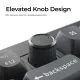 Безжична механичка клавиатура Keychron V6 Ultra 8K - Silk POM Switch Banana