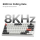 Wireless Mechanical Keyboard Keychron Q1 Ultra 8K Black - Silk POM Switch Brown