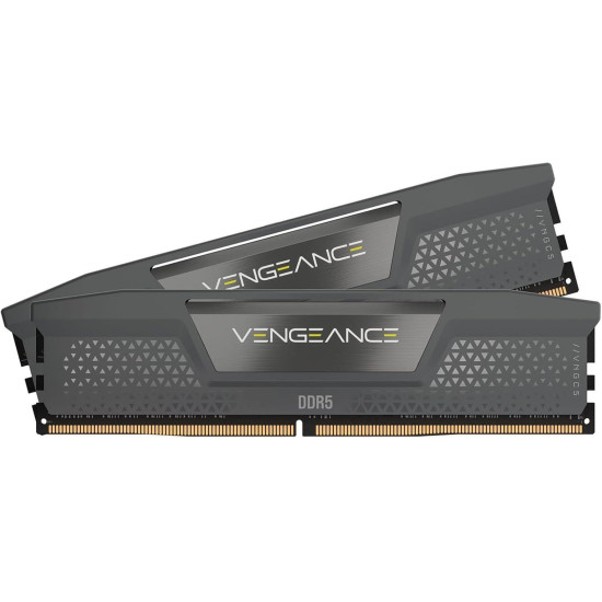 Памет Corsair Vengeance Gray 64GB (2x32GB) DDR5 5600MHz CL40 - AMD EXPO, Intel XMP