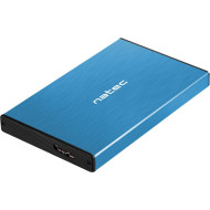 Enclosure /HDD-RACK/ Natec Rhino Go 2,5’’, USB 3.0, blue