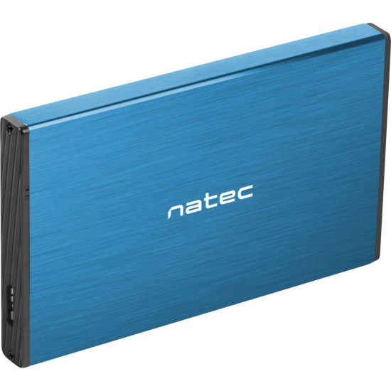 Enclosure /HDD-RACK/ Natec Rhino Go 2,5’’, USB 3.0, blue