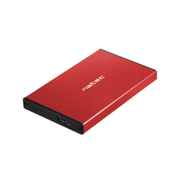 Чекмедже за твърд диск 2,5’’, Natec Rhino Go, USB 3.0, червен