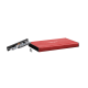 Enclosure /HDD-RACK/ Natec Rhino Go 2,5’’, USB 3.0, червен