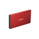 Enclosure /HDD-RACK/ Natec Rhino Go 2,5’’, USB 3.0, червен