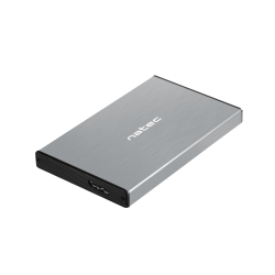 Чекмедже за твърд диск 2,5’’, Natec Rhino Go, USB 3.0, Сив