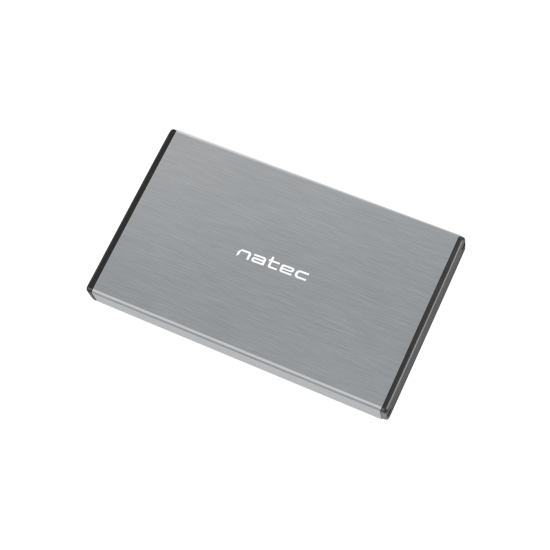 Enclosure /HDD-RACK/ Natec Rhino Go 2,5’’, USB 3.0, Grey