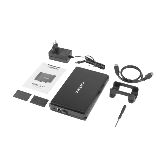 Enclosure /HDD-RACK/ Natec Rhino Go, 3.5