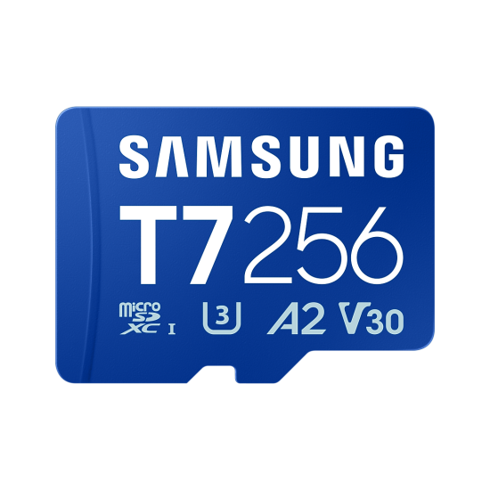 Memory card SAMSUNG T7, microSD, 256GB