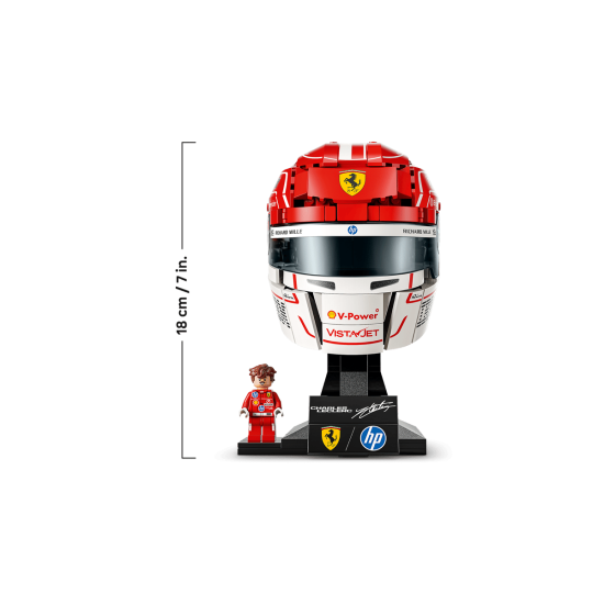 LEGO Editions Scuderia Ferrari HP Charles Leclerc Helmet (43014)