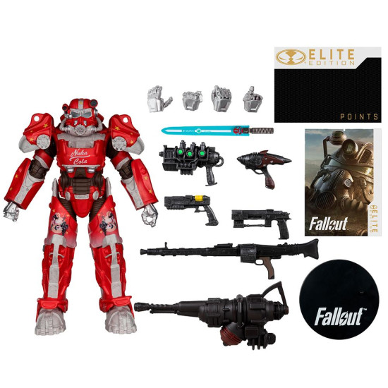 Nuka Cola T-60 (McFarlane Elite Edition #8) Gold Label 7in Deluxe Action Figure McFarlane Toys