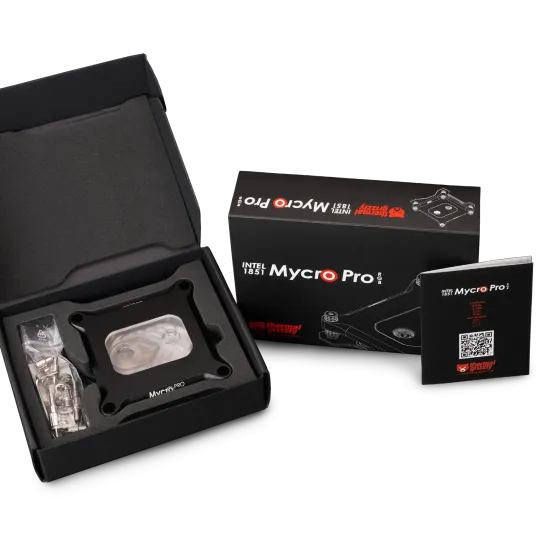 CPU Water Block Thermal Grizzly Intel 1851 Mycro Pro RGB