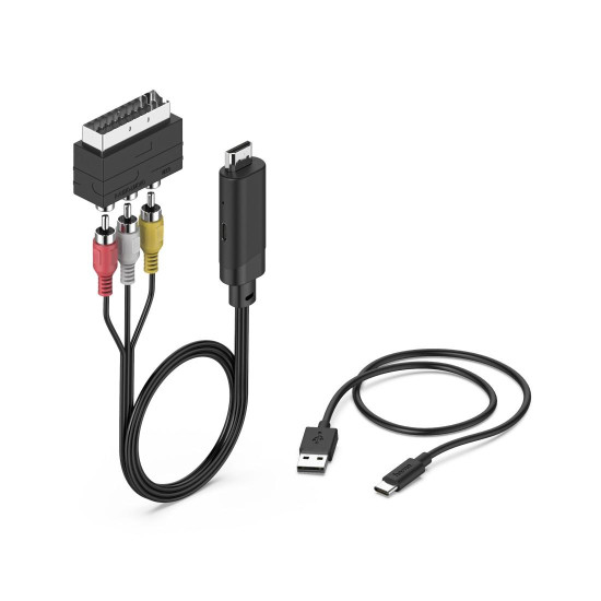 Hama AV converter, Scart/Cinch to HDMI