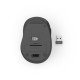 Hama “WM-400” Wireless Mouse, Ergonomic, Optical, 6 Buttons, No Clicking Noise, black