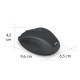 Hama “WM-400” Wireless Mouse, Ergonomic, Optical, 6 Buttons, No Clicking Noise, black