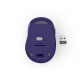 Hama “WM-400” Wireless Mouse, Ergonomic, Optical, 6 Buttons, No Clicking Noise, purple