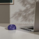 Hama “WM-400” Wireless Mouse, Ergonomic, Optical, 6 Buttons, No Clicking Noise, purple
