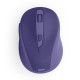 Hama “WM-400” Wireless Mouse, Ergonomic, Optical, 6 Buttons, No Clicking Noise, purple