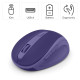Hama “WM-400” Wireless Mouse, Ergonomic, Optical, 6 Buttons, No Clicking Noise, purple