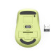 Hama “WM-400” Wireless Mouse, Ergonomic, Optical, 6 Buttons, No Clicking Noise, green