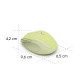 Hama “WM-400” Wireless Mouse, Ergonomic, Optical, 6 Buttons, No Clicking Noise, green