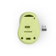 Hama “WM-400” Wireless Mouse, Ergonomic, Optical, 6 Buttons, No Clicking Noise, green