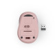 Hama “WM-400” Wireless Mouse, Ergonomic, Optical, 6 Buttons, No Clicking Noise, Pink