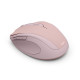 Hama “WM-400” Wireless Mouse, Ergonomic, Optical, 6 Buttons, No Clicking Noise, Pink