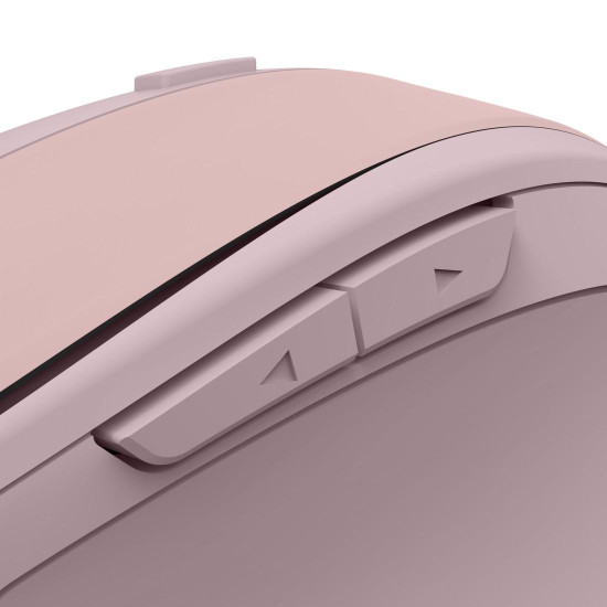 Hama “WM-400” Wireless Mouse, Ergonomic, Optical, 6 Buttons, No Clicking Noise, Pink