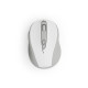 Hama “WM-400” Wireless Mouse, Ergonomic, Optical, 6 Buttons, No Clicking Noise, white