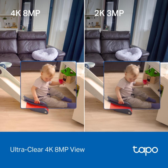 Home Security Wi-Fi Camera TP-Link Tapo C250 - Pan/Tilt