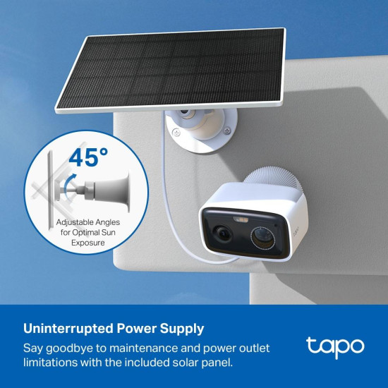Solar-Powered Security Camera Kit TP-Link Tapo C400 Kit