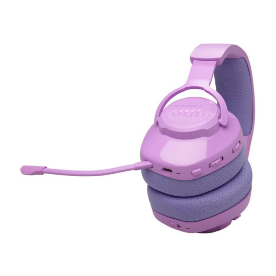 Геймърски безжични слушалки с микрофон  JBL Quantum 360 Purple