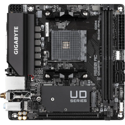 Motherboard GIGABYTE A520I AC WIFI, Socket AM4, Mini-ITX