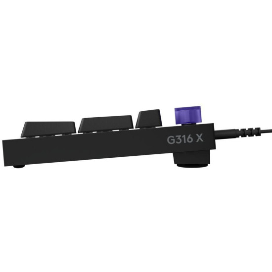 Геймърска механична клавиатура Logitech G316 X 98 - Hot-Swappable Tactile Switch - Black