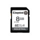 Memory card Kingston 8GB SDHC Industrial C10, UHS-I, U3, V30, A1